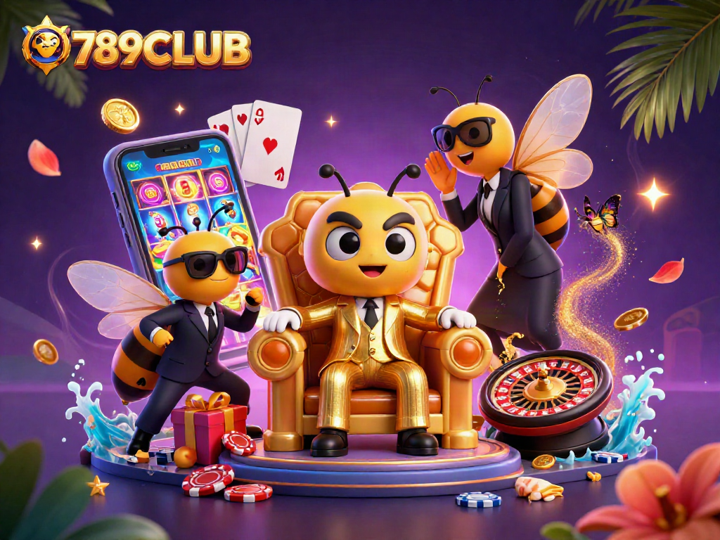 Experience thrilling gameplay with 789CLUB featuring colorful slot games and exciting casino elements.