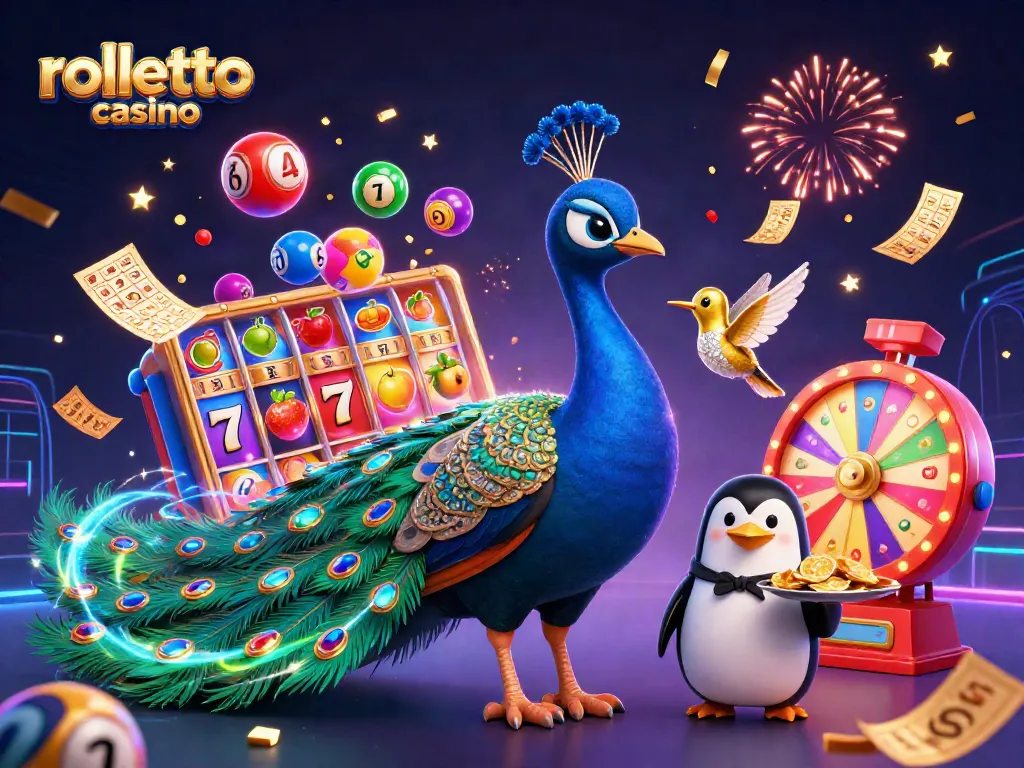 Experience the excitement at rolletto casino with vibrant slots and dynamic prizes in a lively scene.